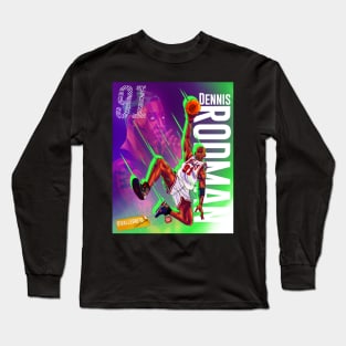 Dennis Rodman Long Sleeve T-Shirt